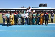 आयुक्त, के.वि.सं. श्रीमती निधि पाण्डे द्वारा भोपाल में 51वीं के.वि.सं. राष्ट्रीय खेलकूद प्रतियोगिता का शुभारंभ किया गया। (15.10.2022)